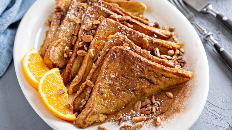 3 Delicious Varieties of French Toast